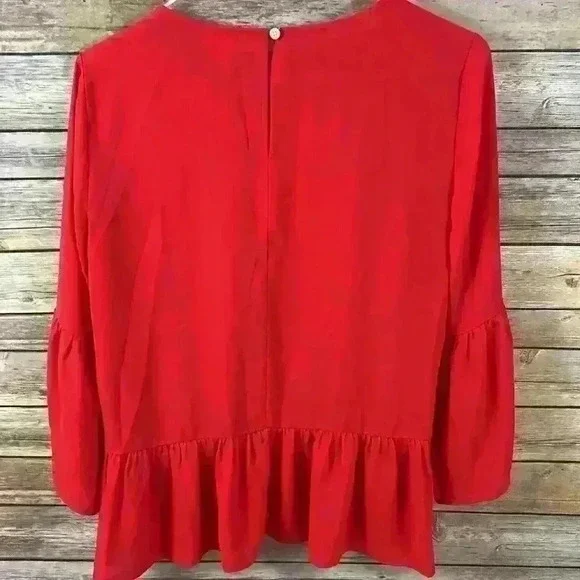 J Crew Bell Blouse - Picture 5 of 6